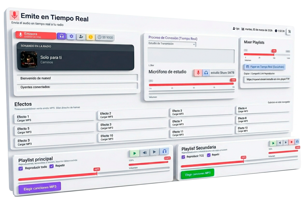 Streaming en Tiempo Real