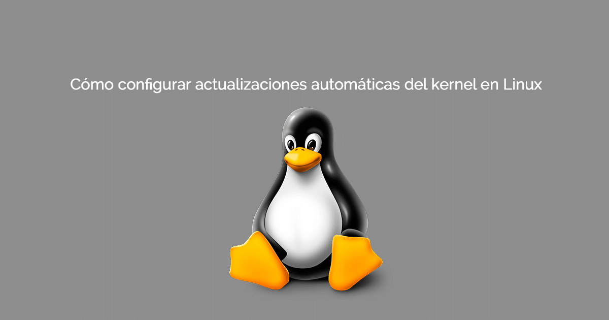 Actualizaciones automáticas del kernel en Linux