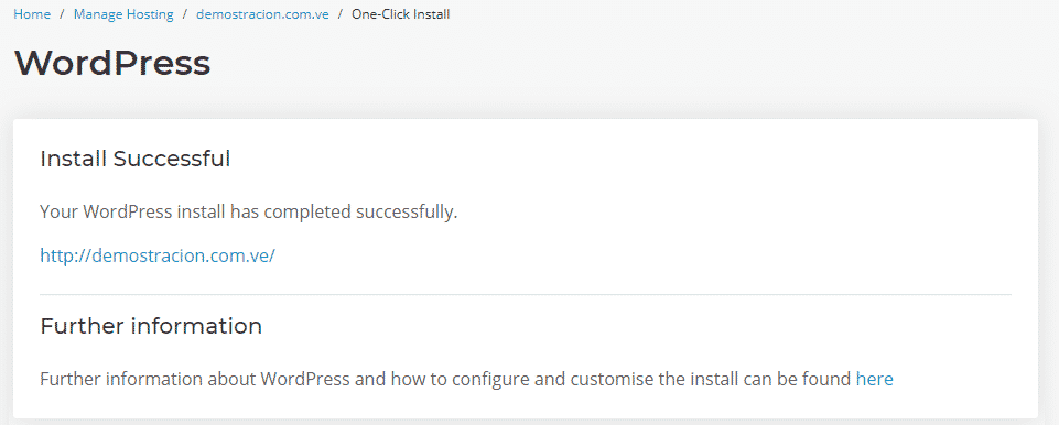 Cómo instalar WordPress