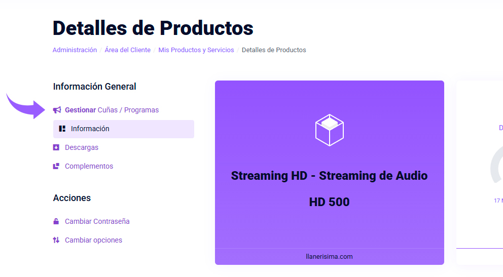 Cómo Subir, Configurar y Mostrar Cuñas / Jingles en el Reproductor de Streaming