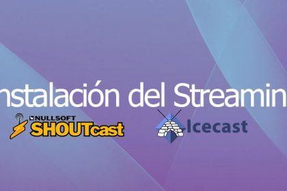 Instalación del Streaming